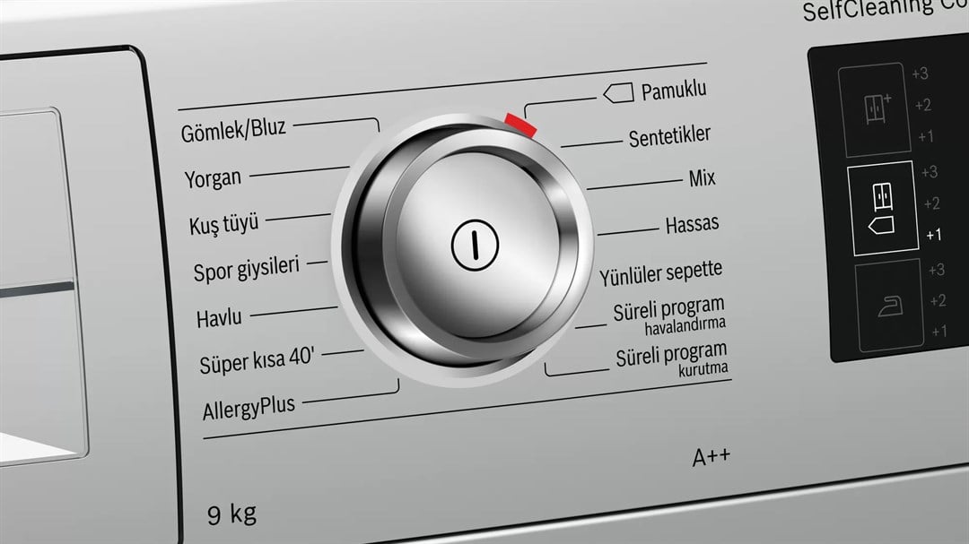 Bosch WTWH876STR A++ 9 kg Çamaşır Kurutma Makinesi Gri