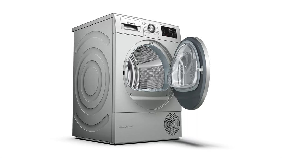 Bosch WTWH876STR A++ 9 kg Çamaşır Kurutma Makinesi Gri