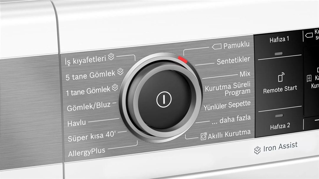 WTX87EH0TR Bosch WTX87EH0TR A+++ 9 kg Çamaşır Kurutma Makinesi Beyaz