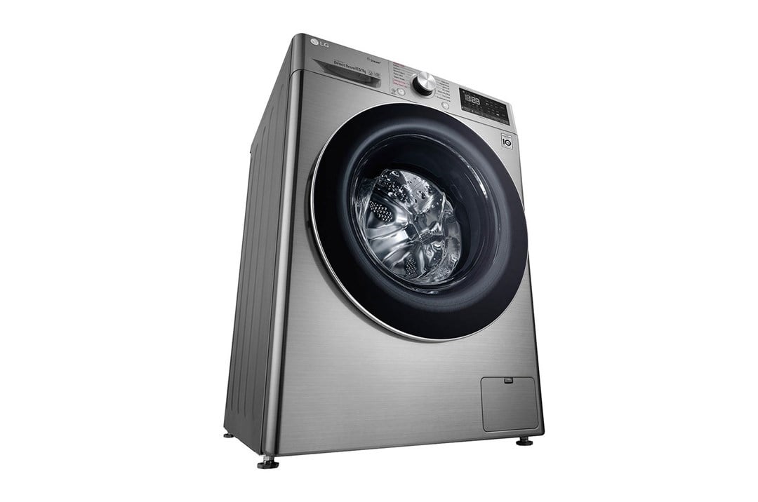 F4V5RGP2T.ASSPLTK LG F4V5RGP2T A 10.5 kg Yıkama / 7 kg Kurutma 1400 Devir Çamaşır Makinesi Inox