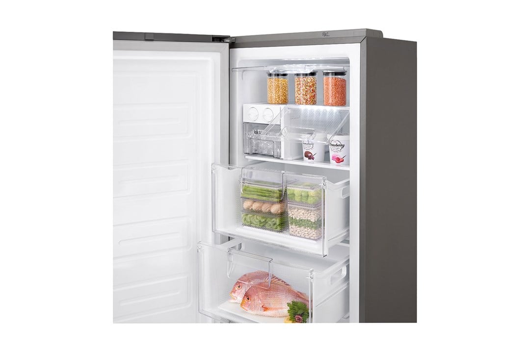 GC-B404ELRZ.APZPLTK LG GC-B404ELRZ A++ 405 lt NoFrost Derin Dondurucu Inox