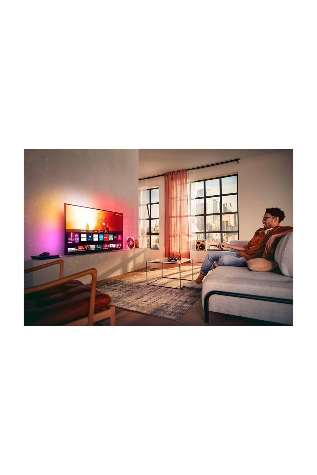 LED43PUS7805/62 Philips 43PUS7805 43'' 108 Ekran Uydu Alıcılı 4K Ultra HD LED Smart TV