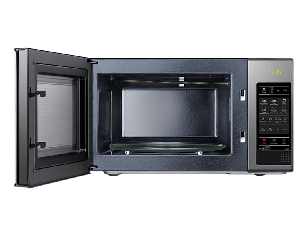 GE83X/AND Samsung GE83X/AND Izgara Özellikli, Aynalı Tasarımlı Solo Mikrodalga, 23 L Geniş İç Hacim Siyah