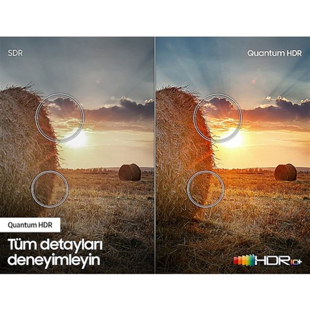 QE58Q60TAUXTK Samsung QE-58Q60T 58'' 147 Ekran Uydu Alıcılı 4K Ultra HD Smart QLED TV
