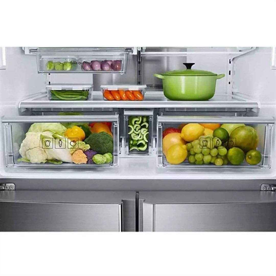 RF85K90127F/TR Samsung RF85K90127F/TR A+ Gardırop Tipi No-Frost Buzdolabı Inox