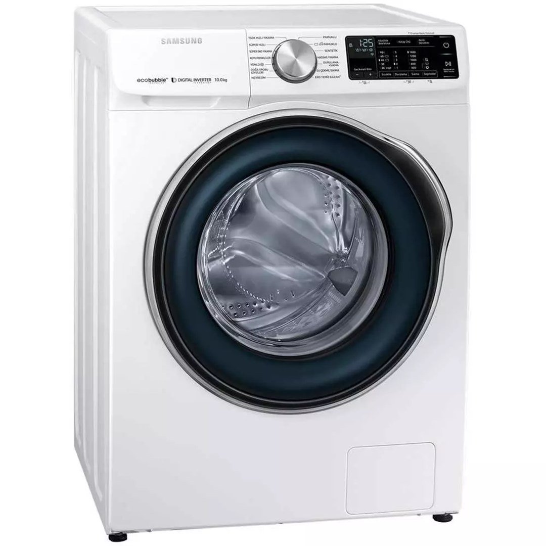 WW10N644RBW/AH Samsung WW10N644RBW/AH A +++ Sınıfı 10 Kg Yıkama 1400 Devir Çamaşır Makinesi Beyaz