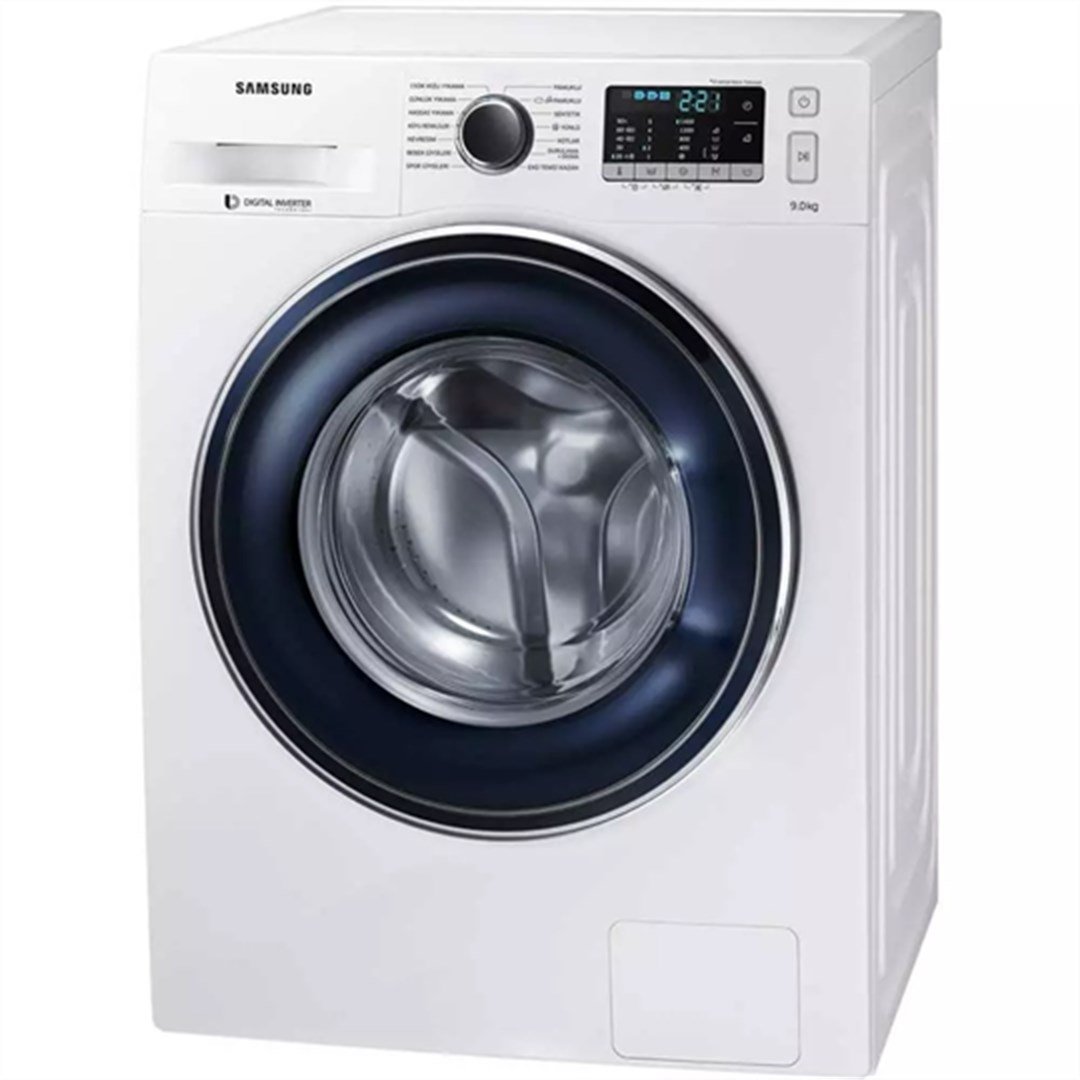 WW90J5475FW/AH Samsung WW90J5475FW/AH A +++ Sınıfı 9 Kg Yıkama 1400 Devir Çamaşır Makinesi Beyaz