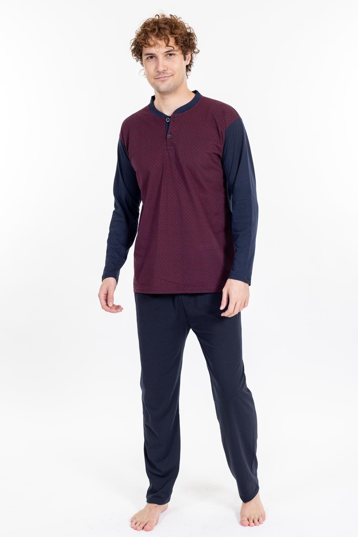 Erkek 1004 Jakarlı Süprem Pijama Takımı