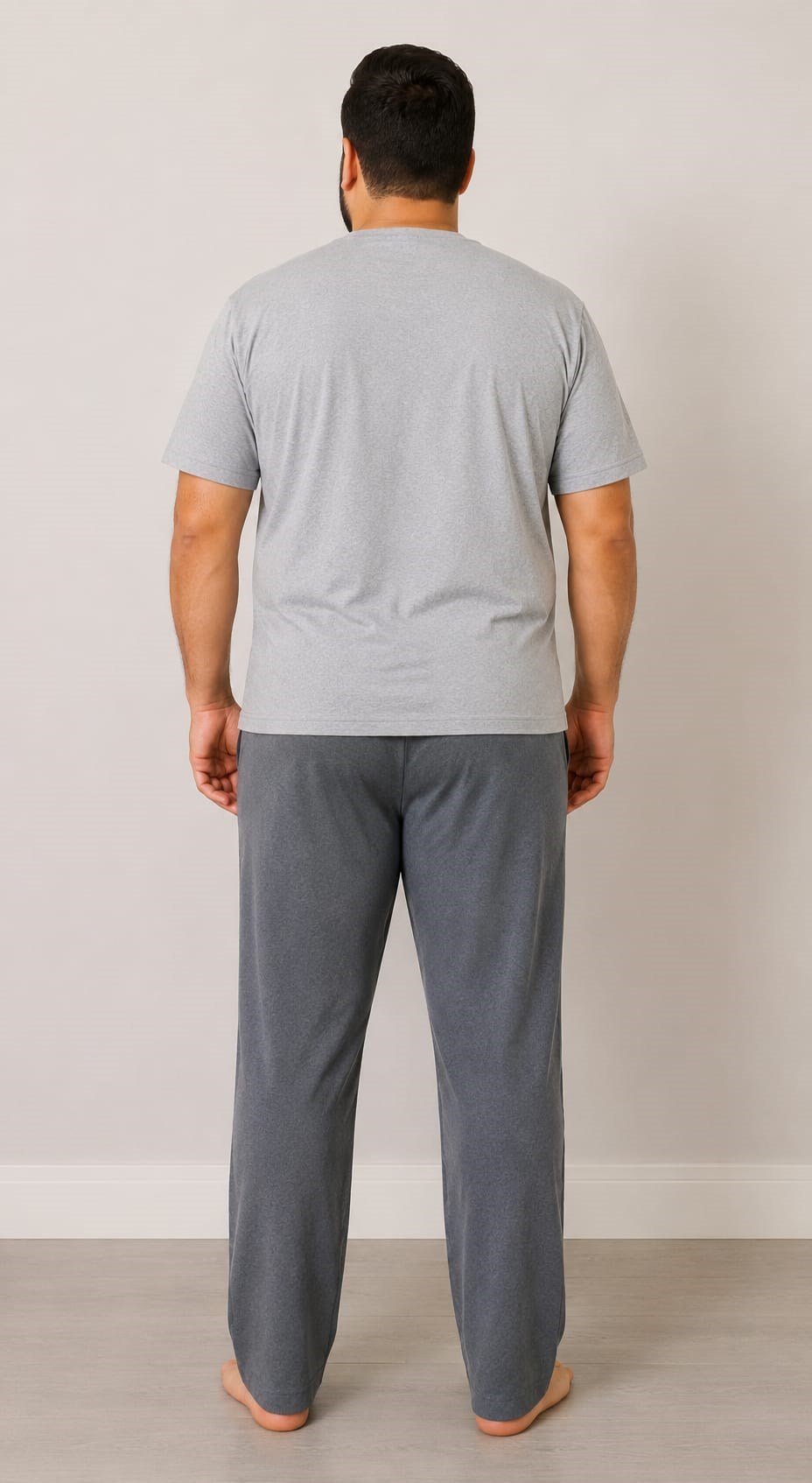 Erkek 601-15 Kısa Kol %95 Cotton Pijama Takım