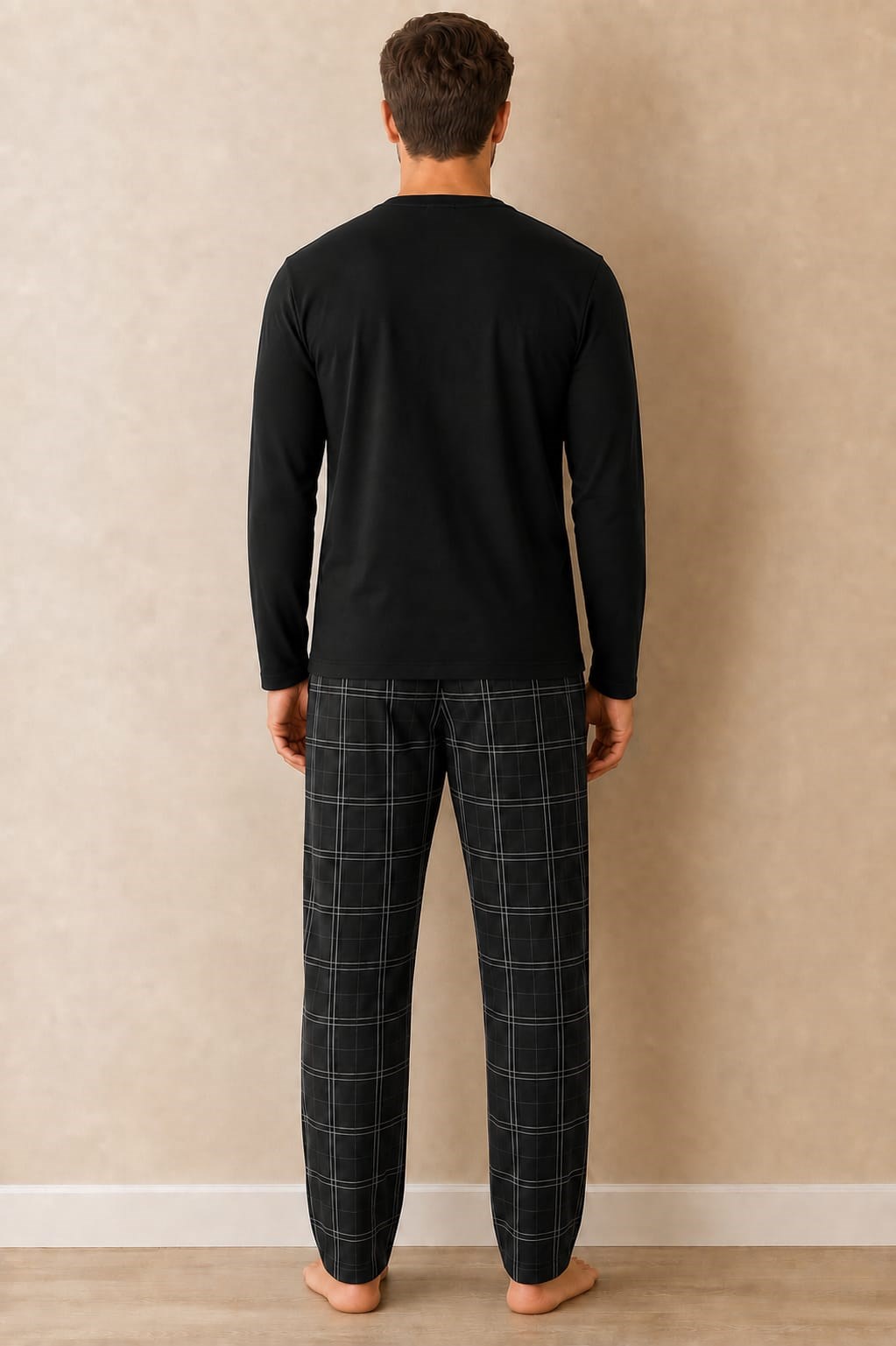 Erkek 6118 %100 Pamuk Pijama Takım