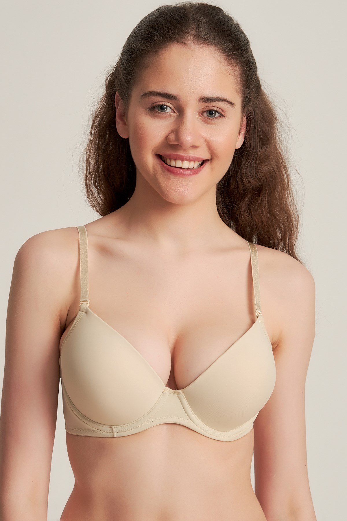 Kadın 7101810 Destekli Basic Bra Sütyen TEN