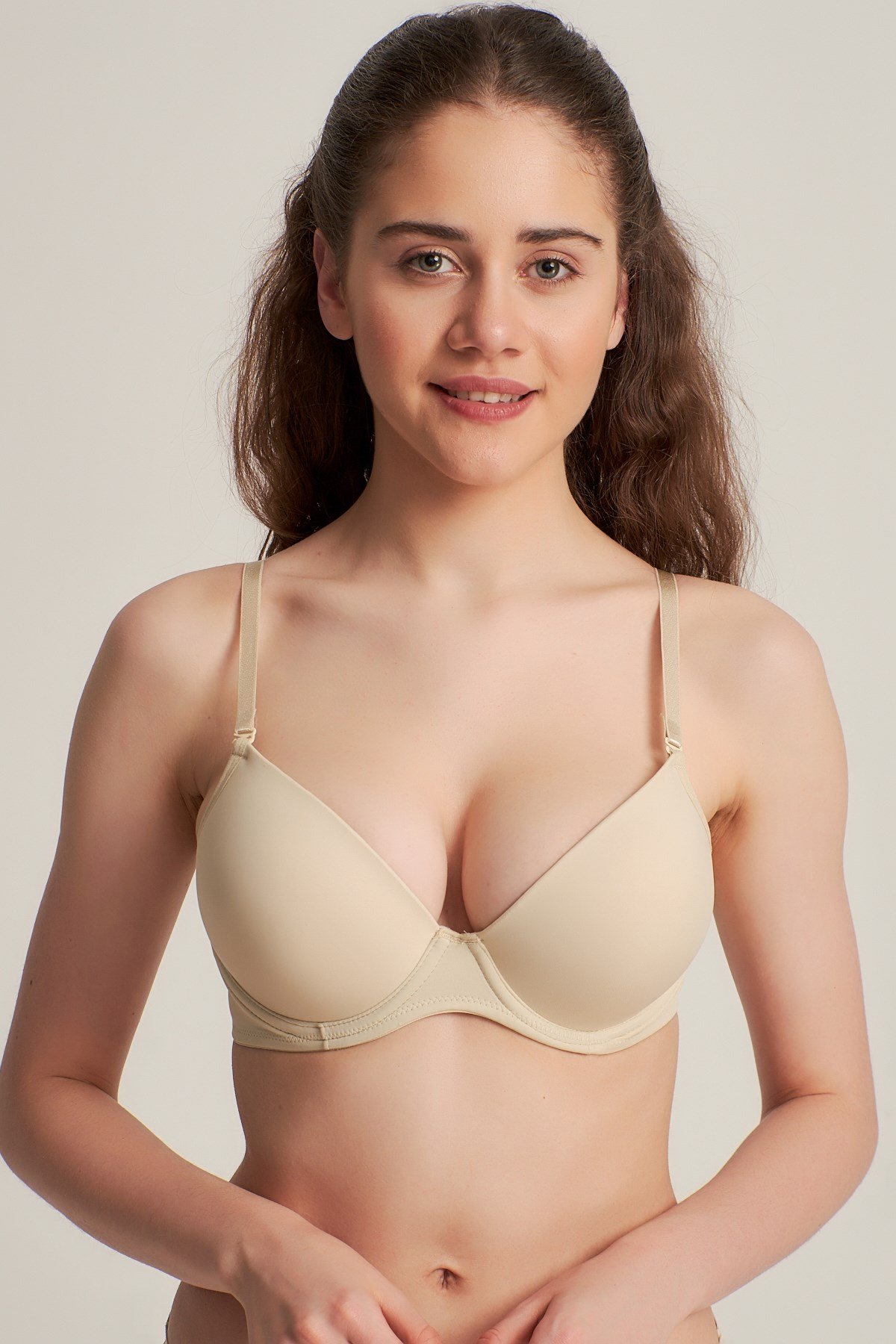 Kadın 7101810 Destekli Basic Bra Sütyen TEN