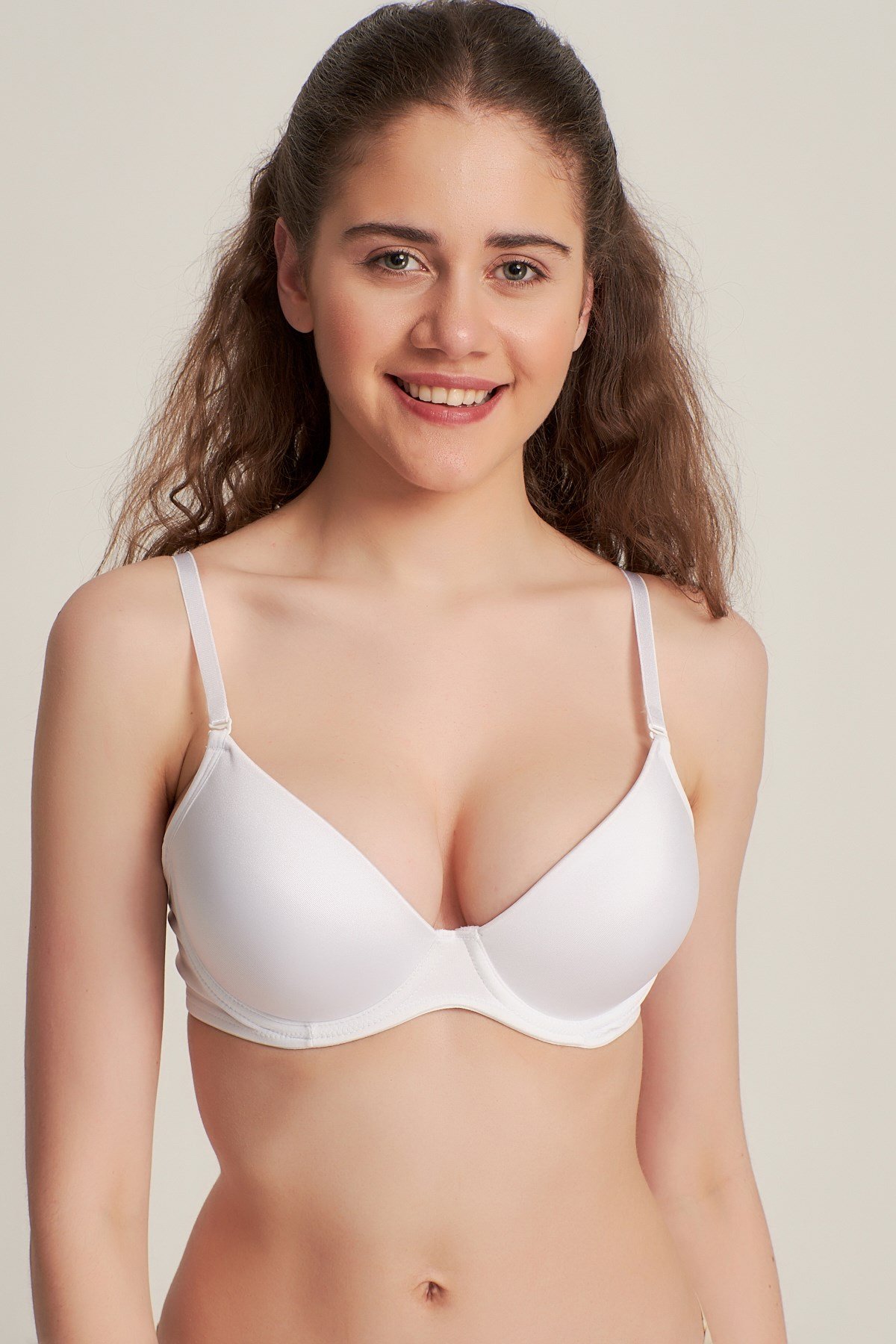 Kadın 7101810 Destekli Basic Bra Sütyen BEYAZ