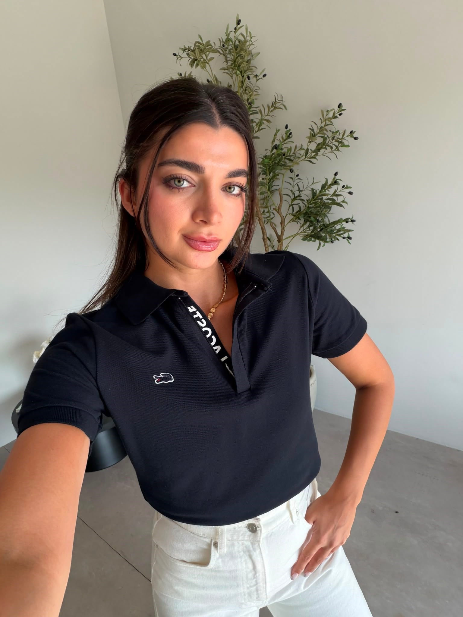 Antrasit Polo Yaka Marka Model Tişört