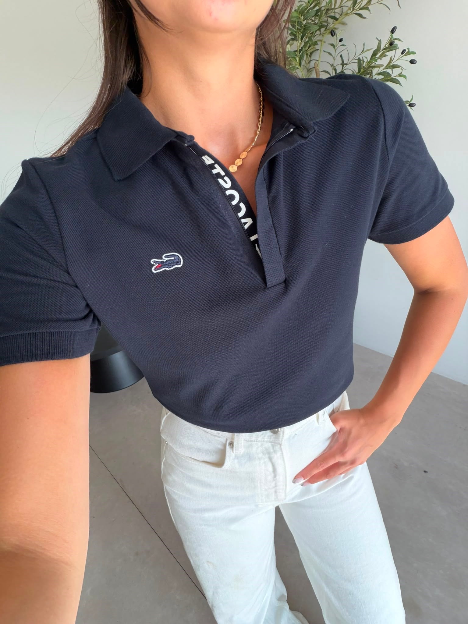Antrasit Polo Yaka Marka Model Tişört