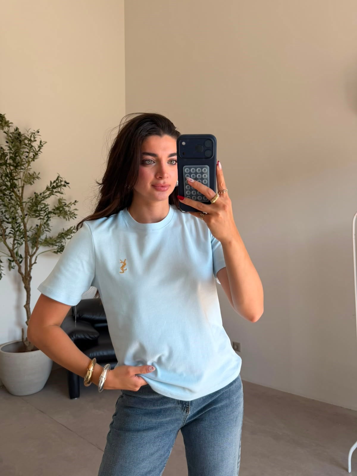 Bebe Mavisi Marka Model Diana Tişört