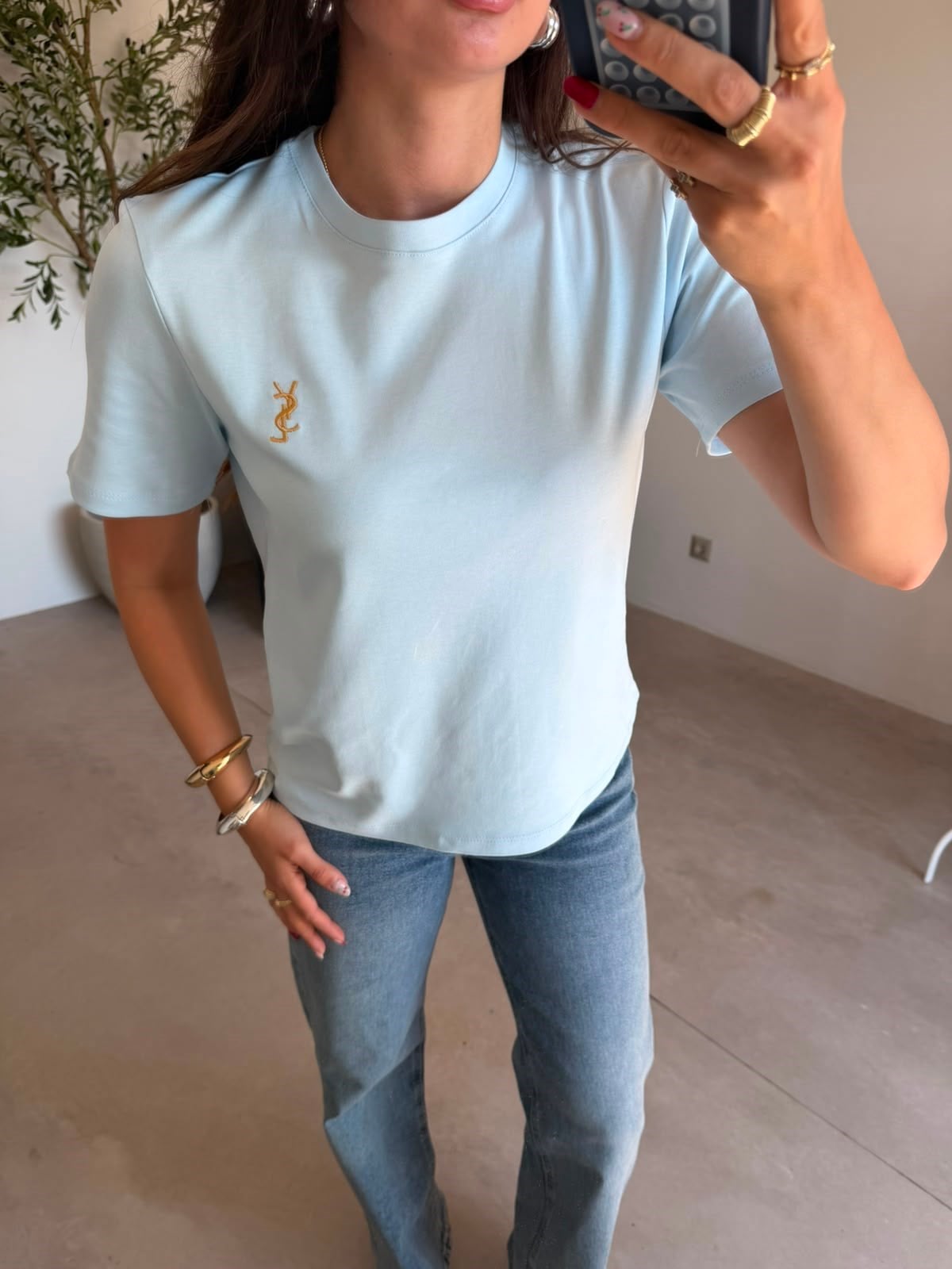 Bebe Mavisi Marka Model Diana Tişört