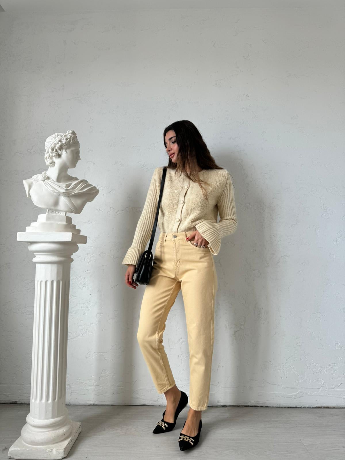 Bej Kylie Hırka
