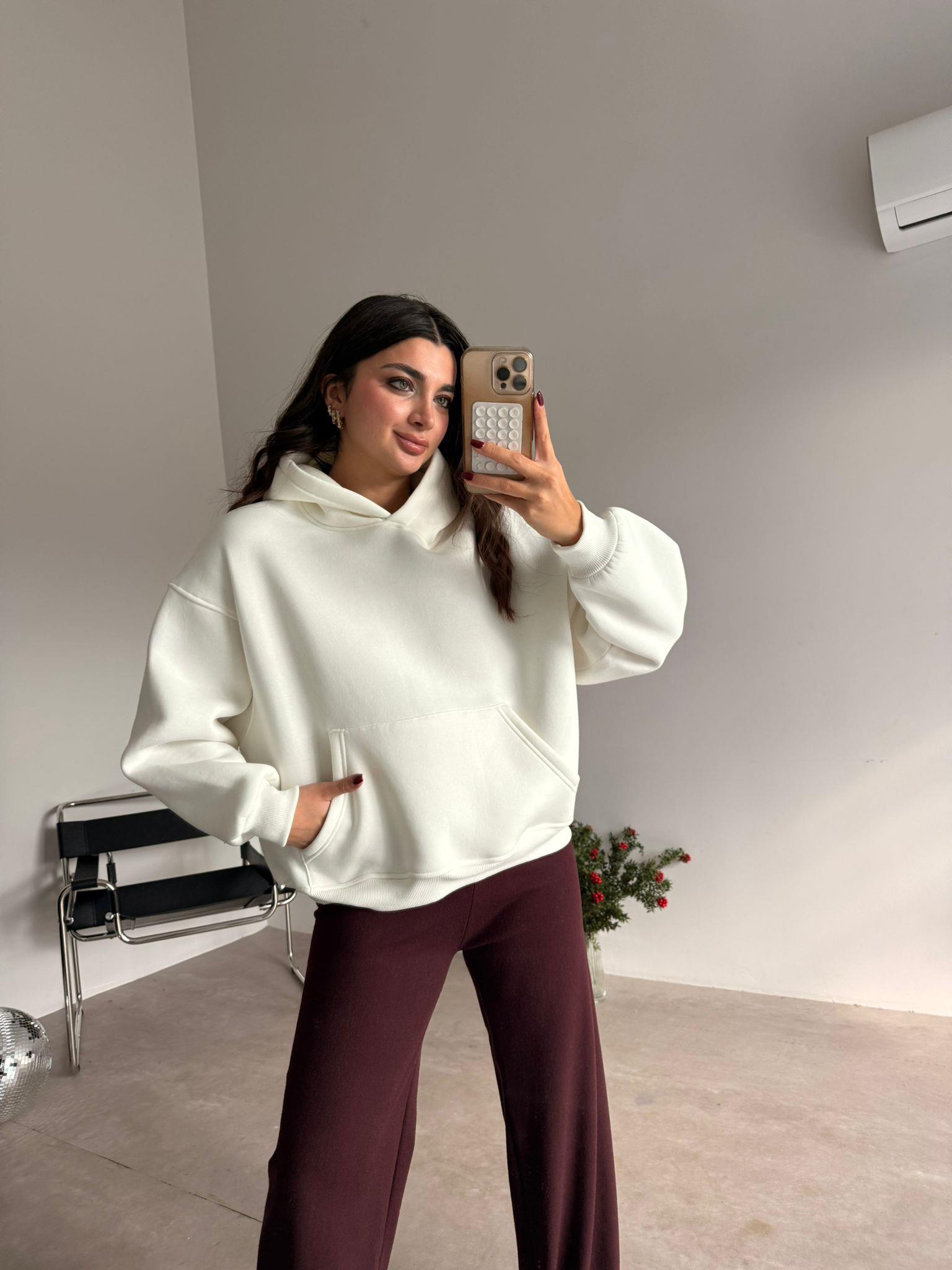 Bordo Fitilli Yumuşacık Pantolon