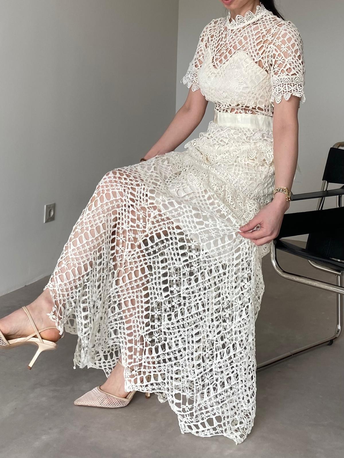 Ekru İthal Yurt Dışı Tasarım Elbise