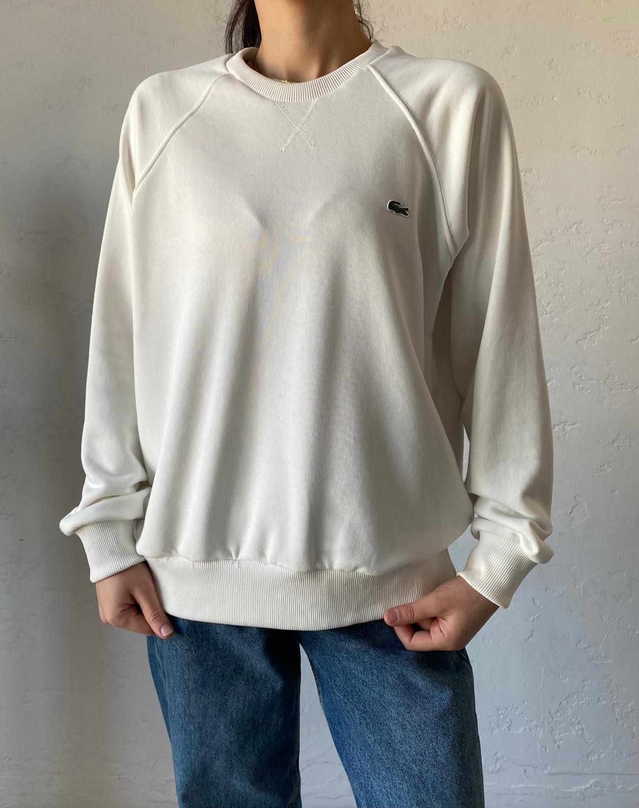 Ekru Logolu Basic Sweat