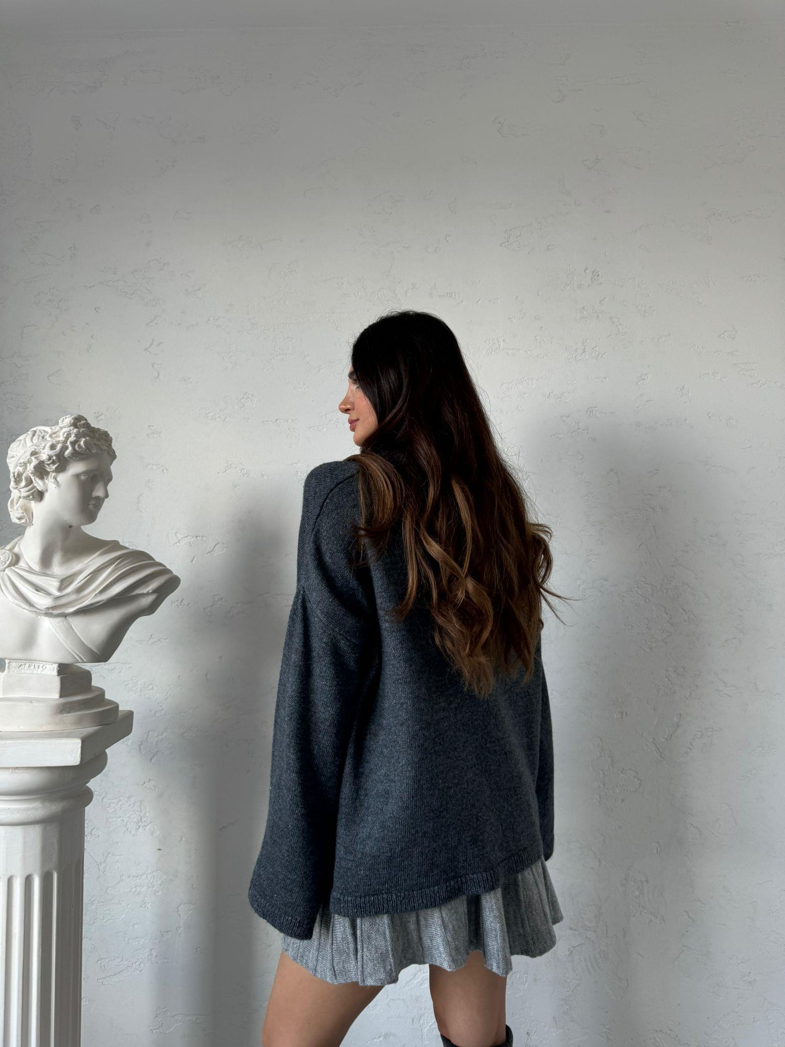 Füme Oversize Kazak