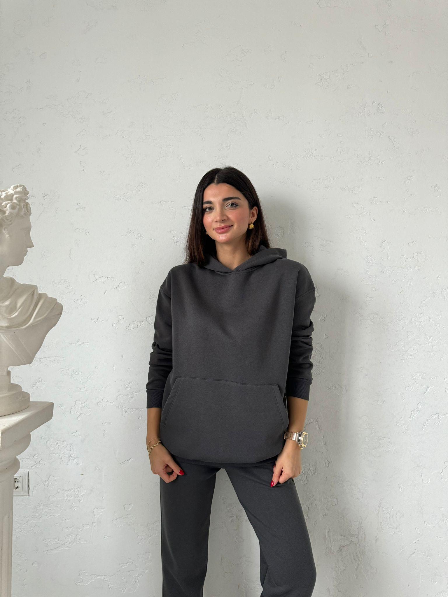 Füme Şardonlu Eşofman Takımı
