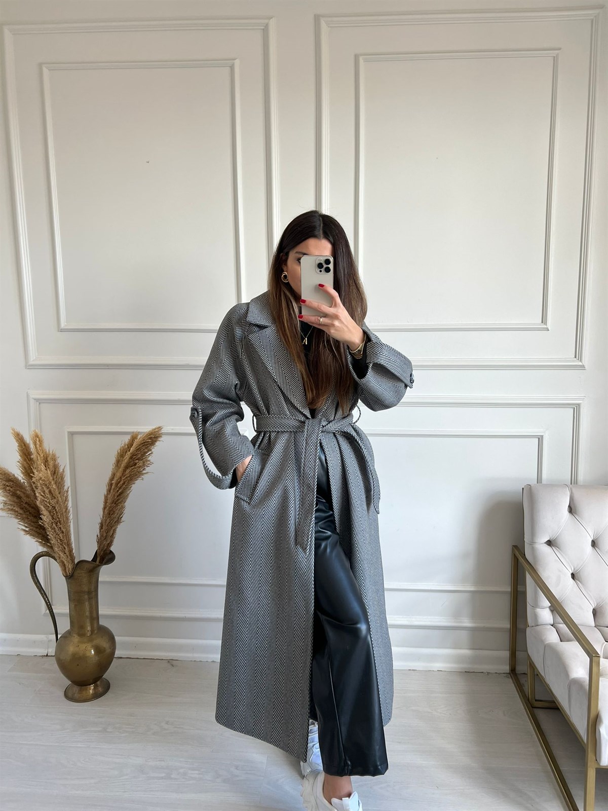 Gri Balıksırtı Kuşaklı Kaban