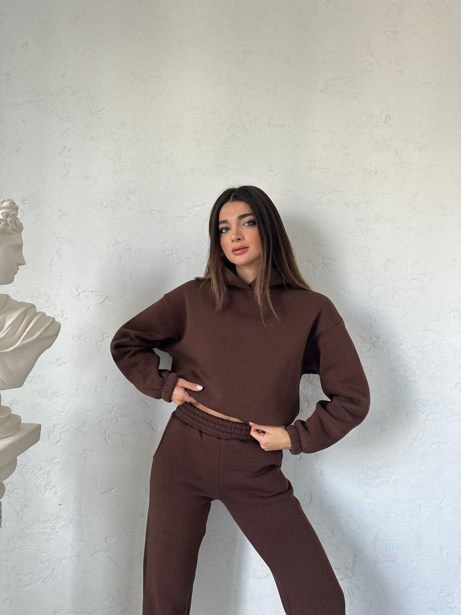 Kahverengi Dora Eşofman Takımı