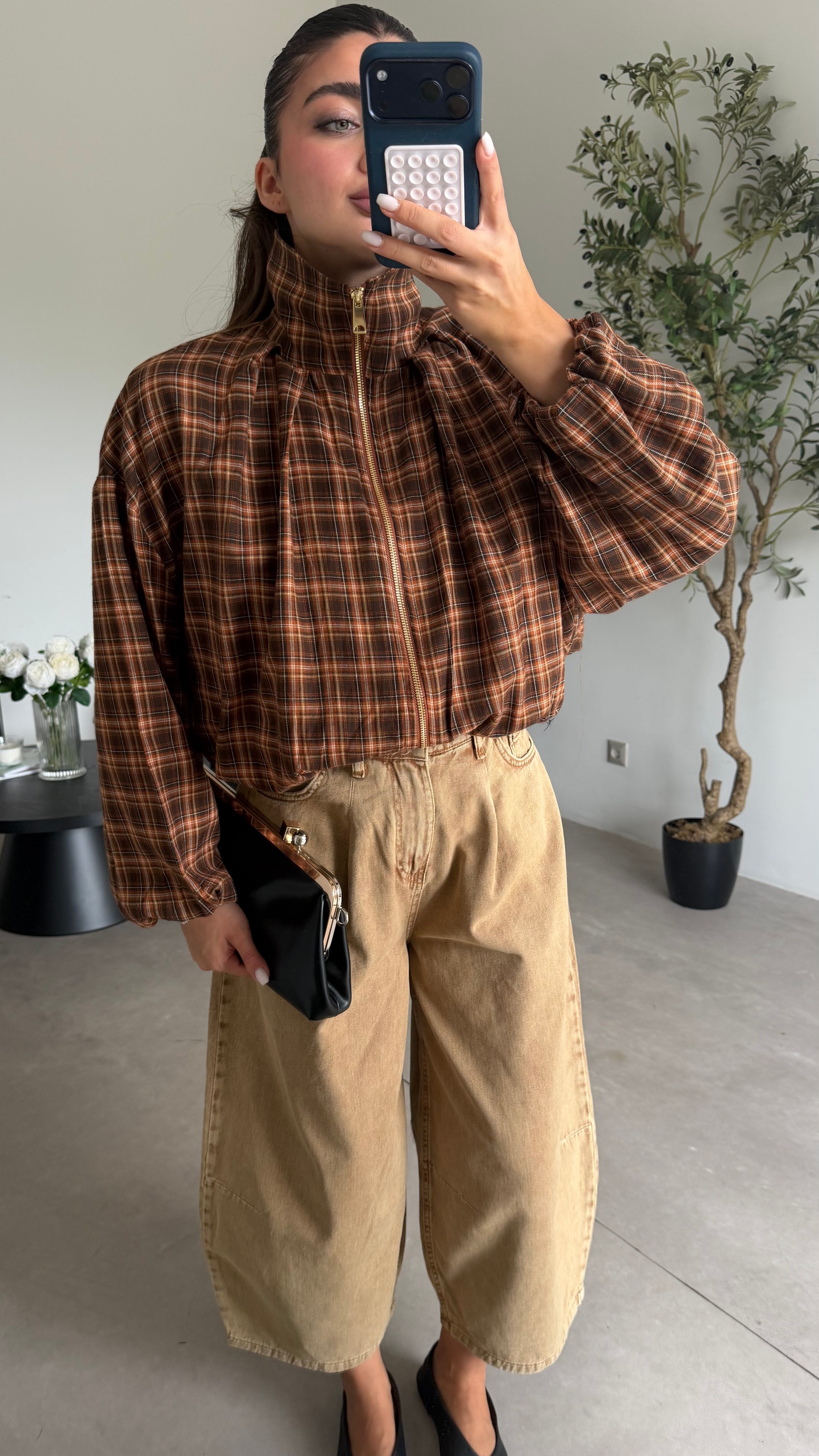 Karamel Vintage Denim Pantolon
