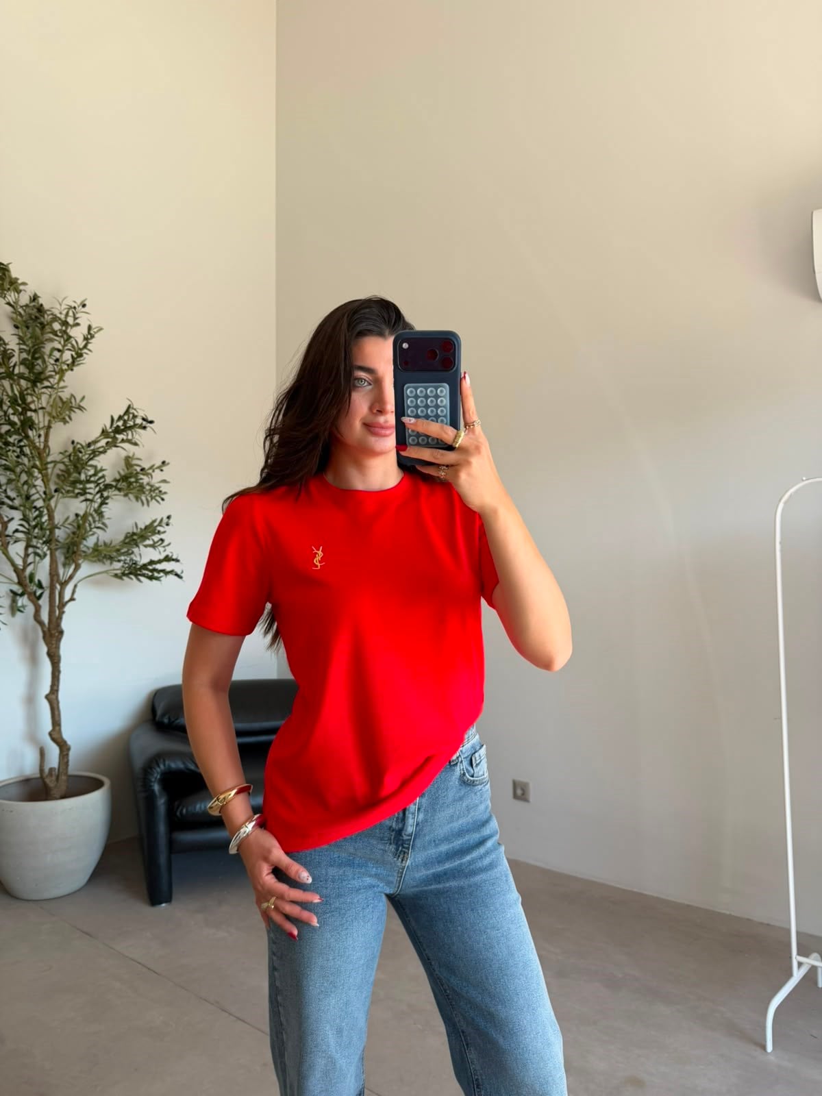 Kırmızı Marka Model Diana Tişört