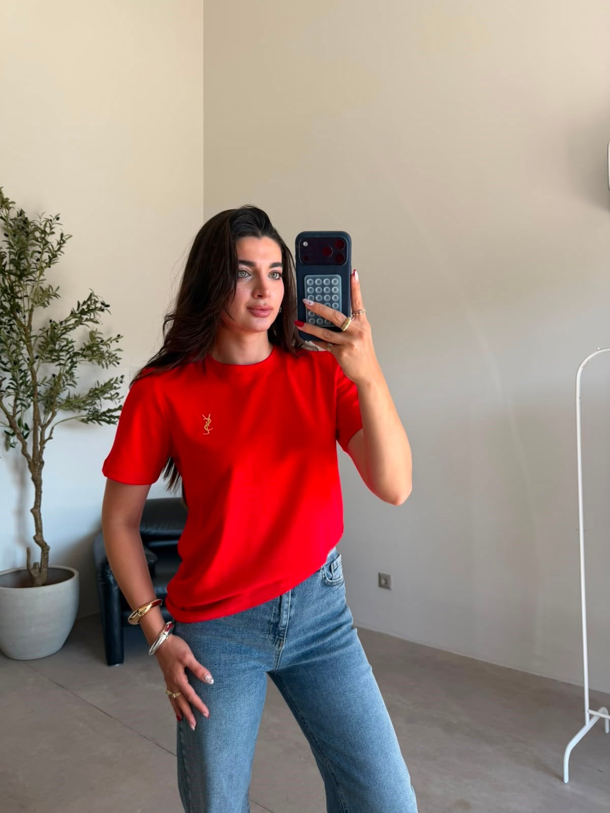 Kırmızı Marka Model Diana Tişört
