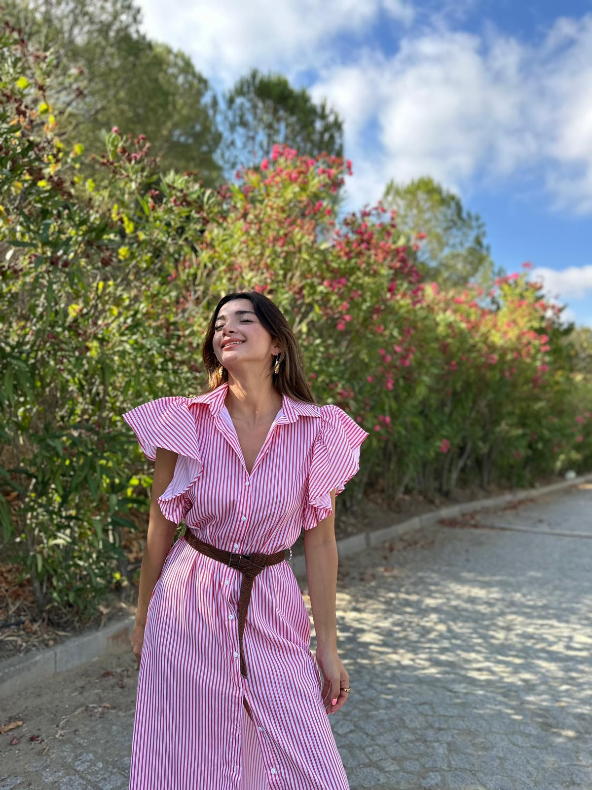 Kırmızı Stella Elbise