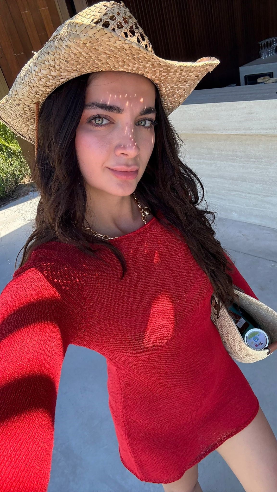 Kırmızı Summer Pareo