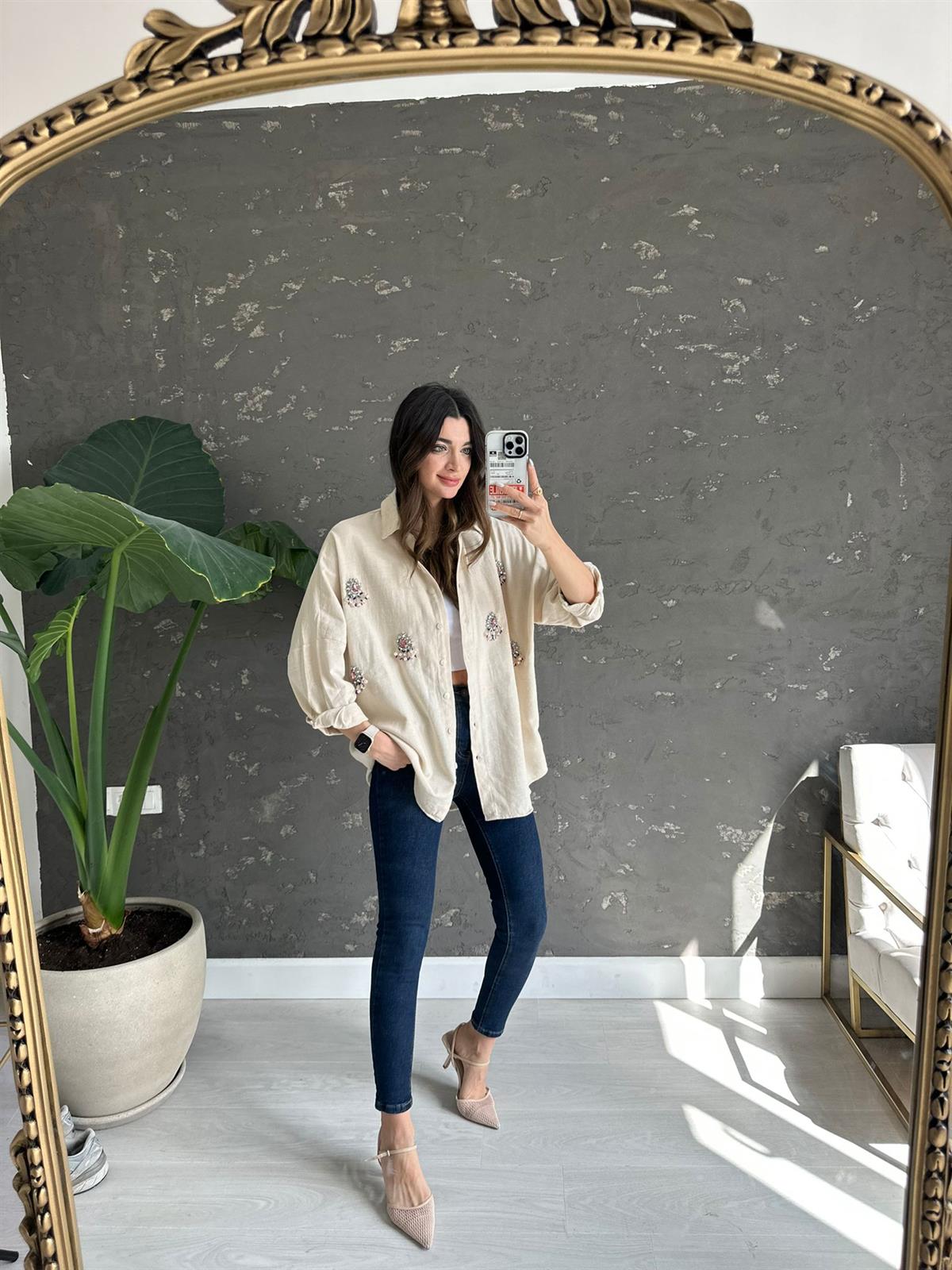 Koyu Mavi Penny Skinny Jean