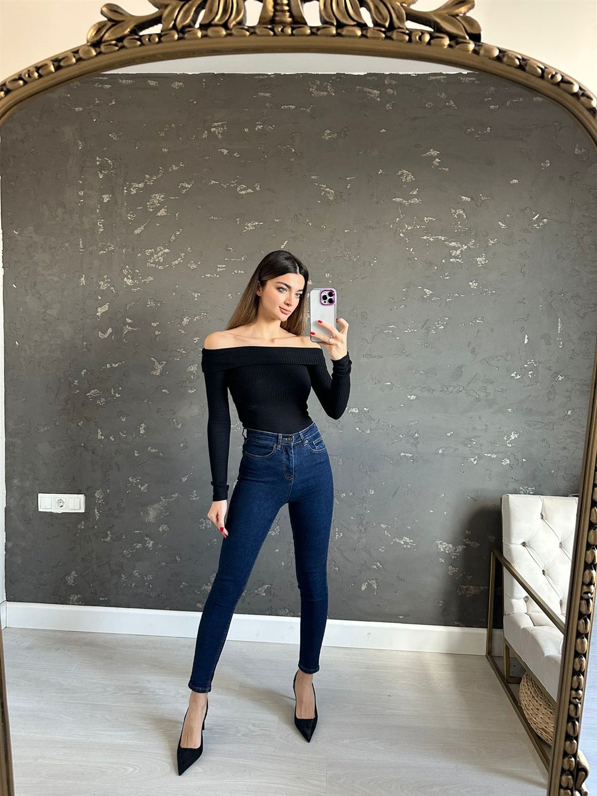 Koyu Mavi Toparlayıcı Jolly Skinny Jean