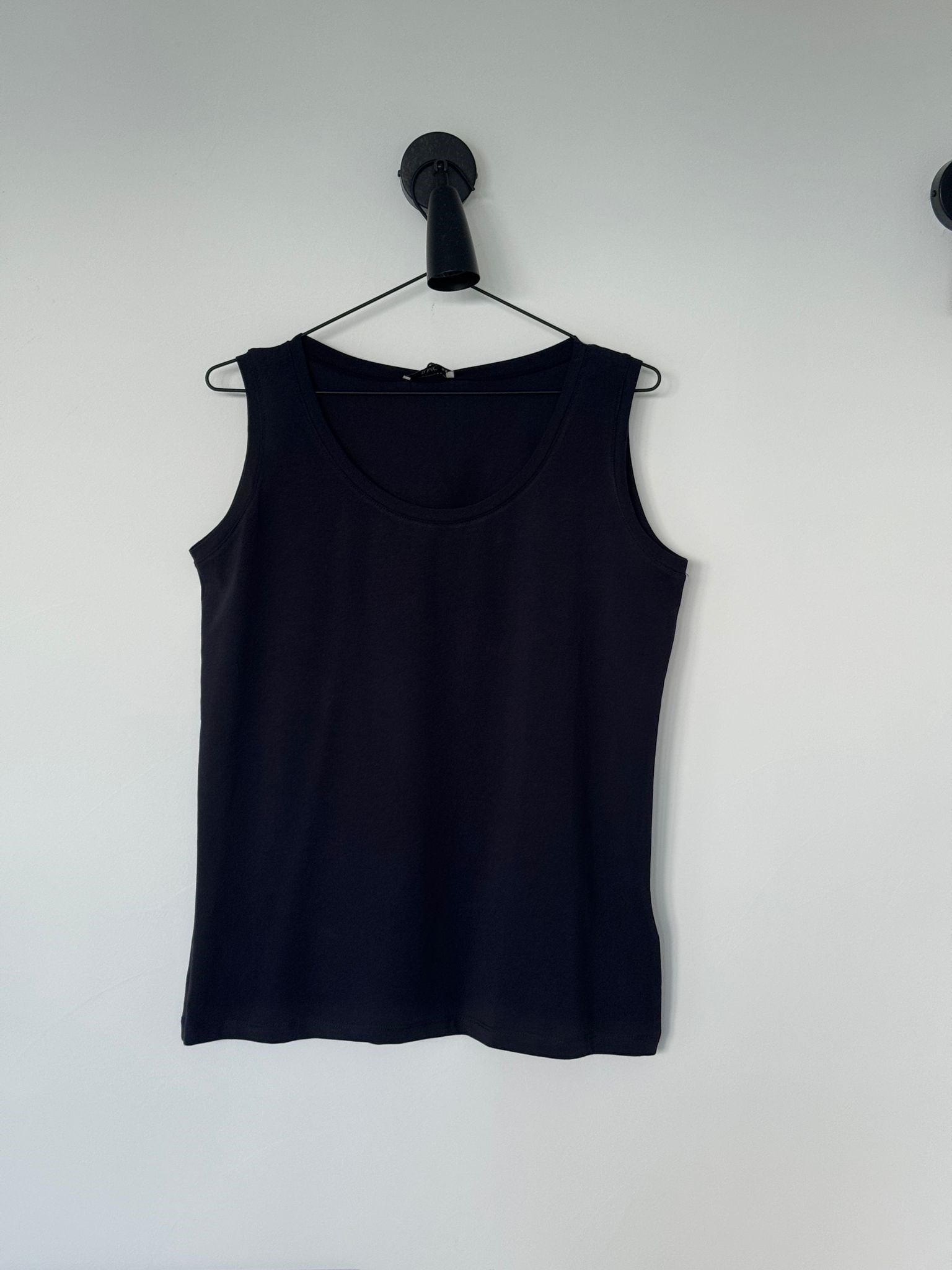 Lacivert Kolsuz Big Size Basic Bluz