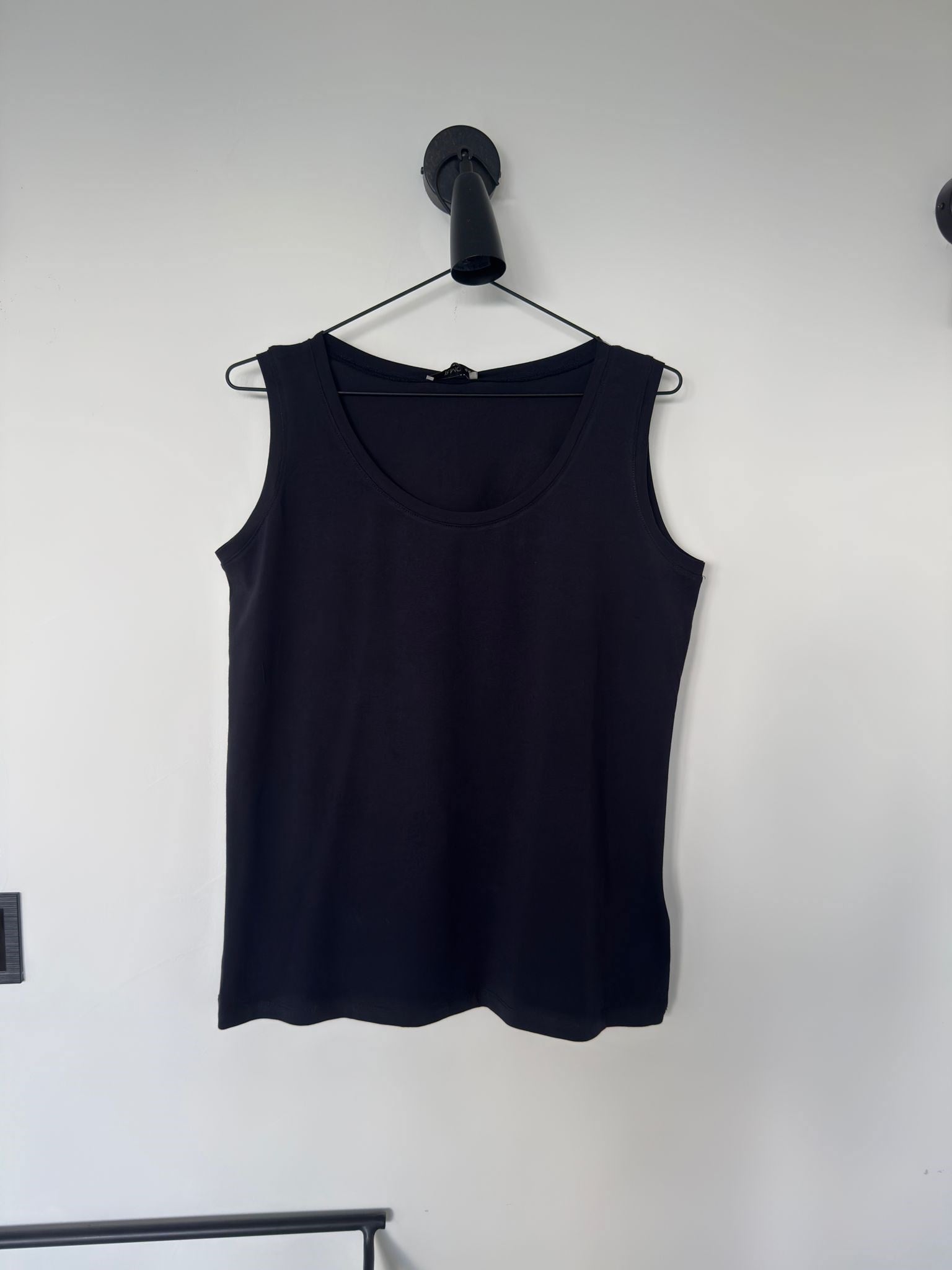 Lacivert Kolsuz Big Size Basic Bluz