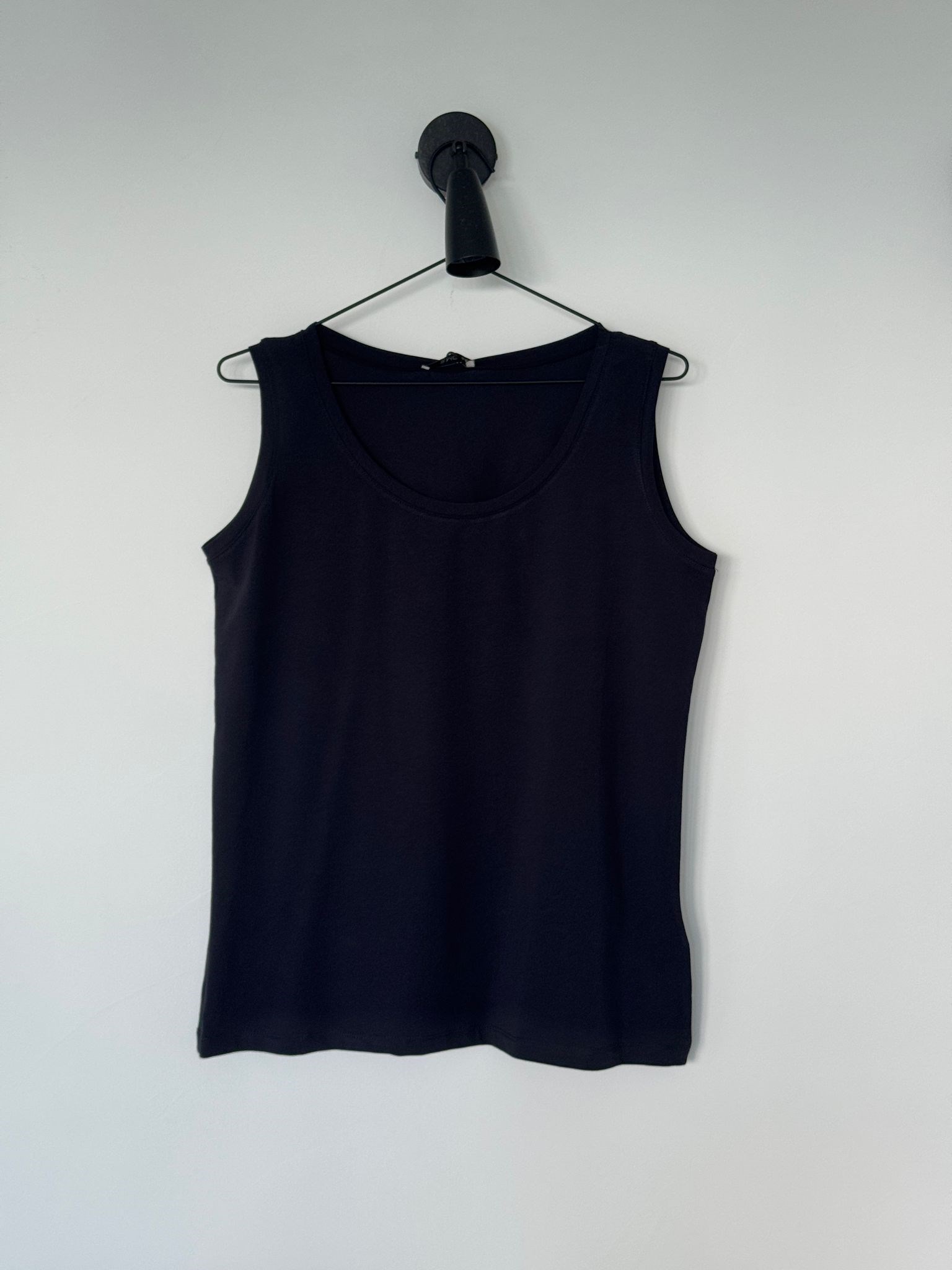Lacivert Kolsuz Big Size Basic Bluz