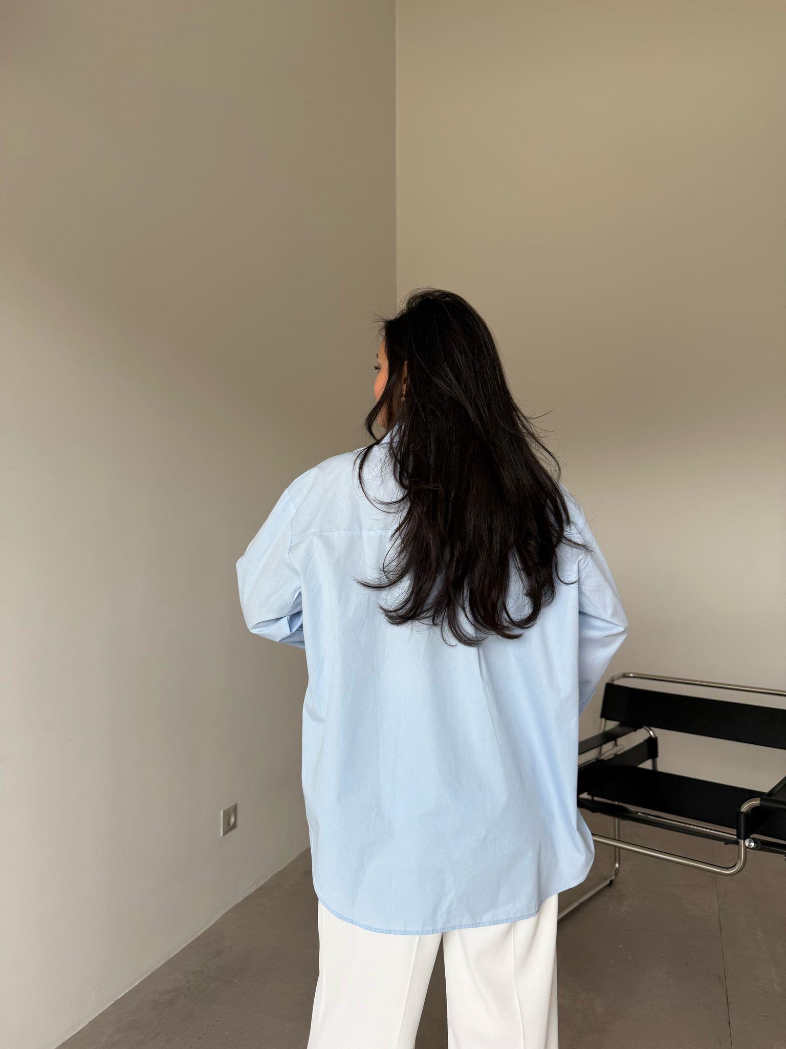 Mavi Basic Bloom Gömlek