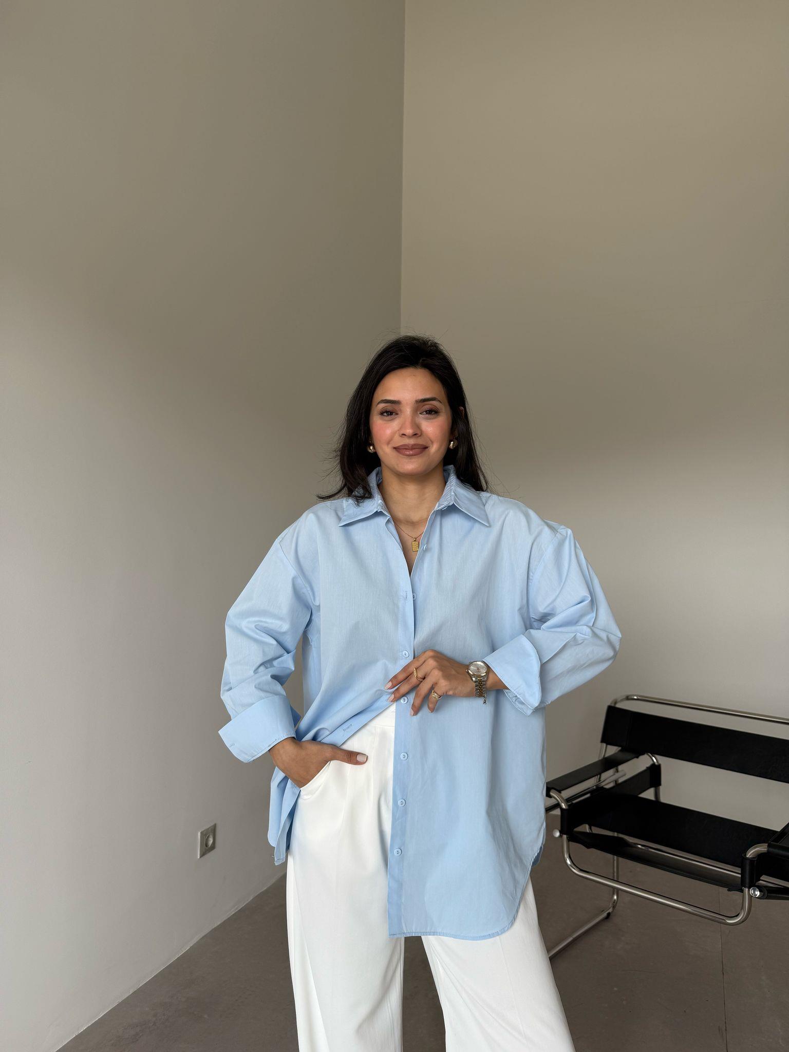 Mavi Basic Bloom Gömlek