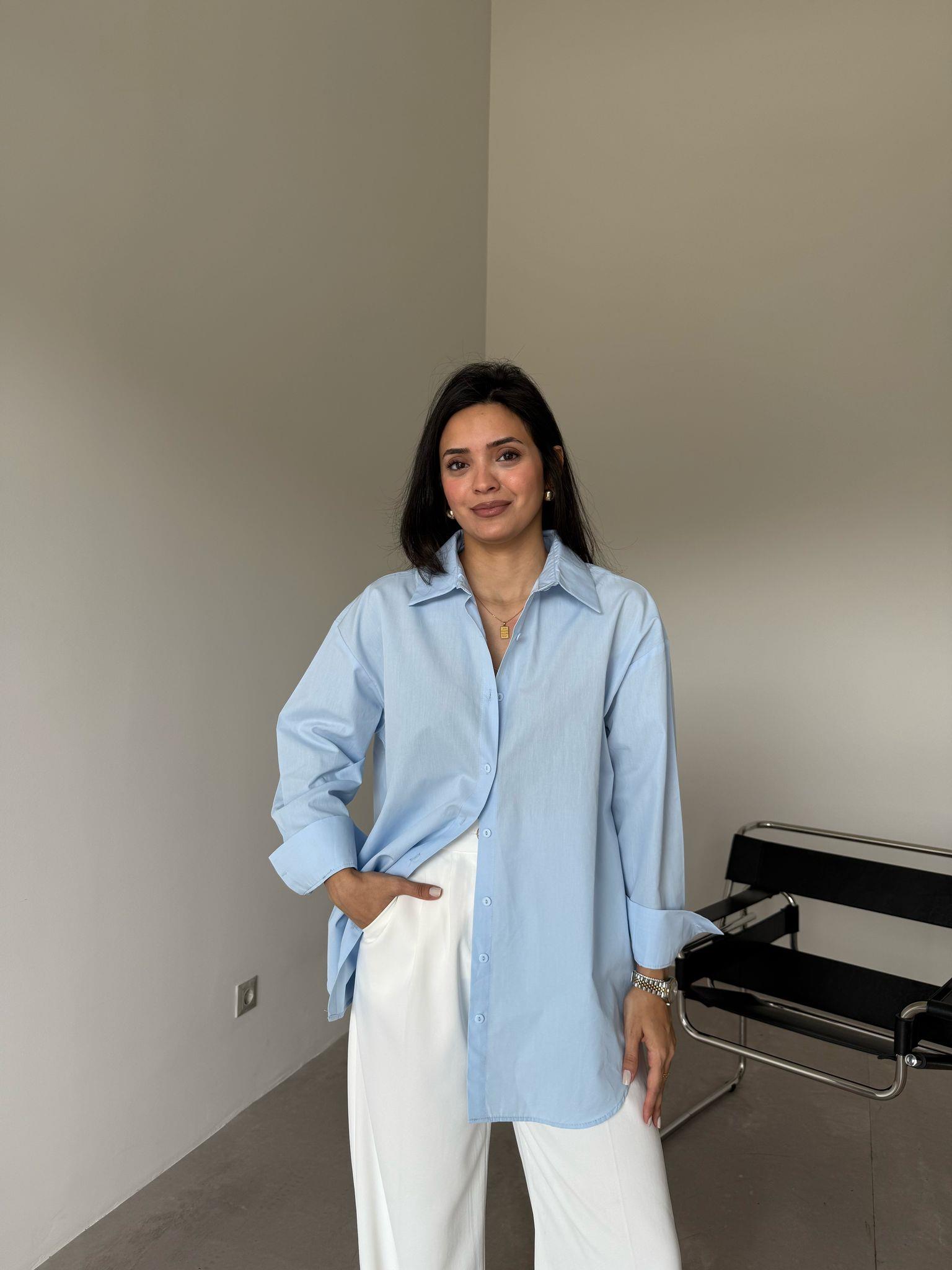 Mavi Basic Bloom Gömlek