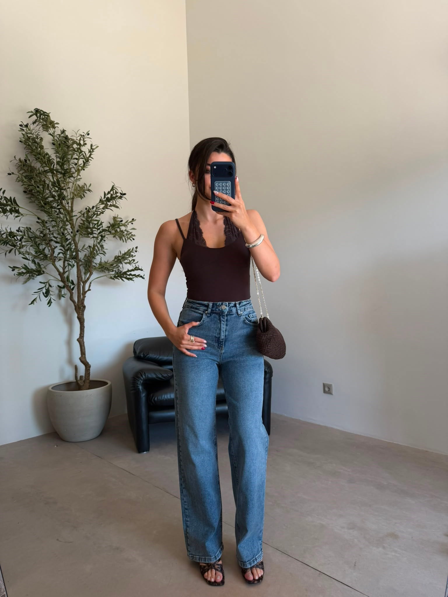 Mavi Big Size Straight Jean