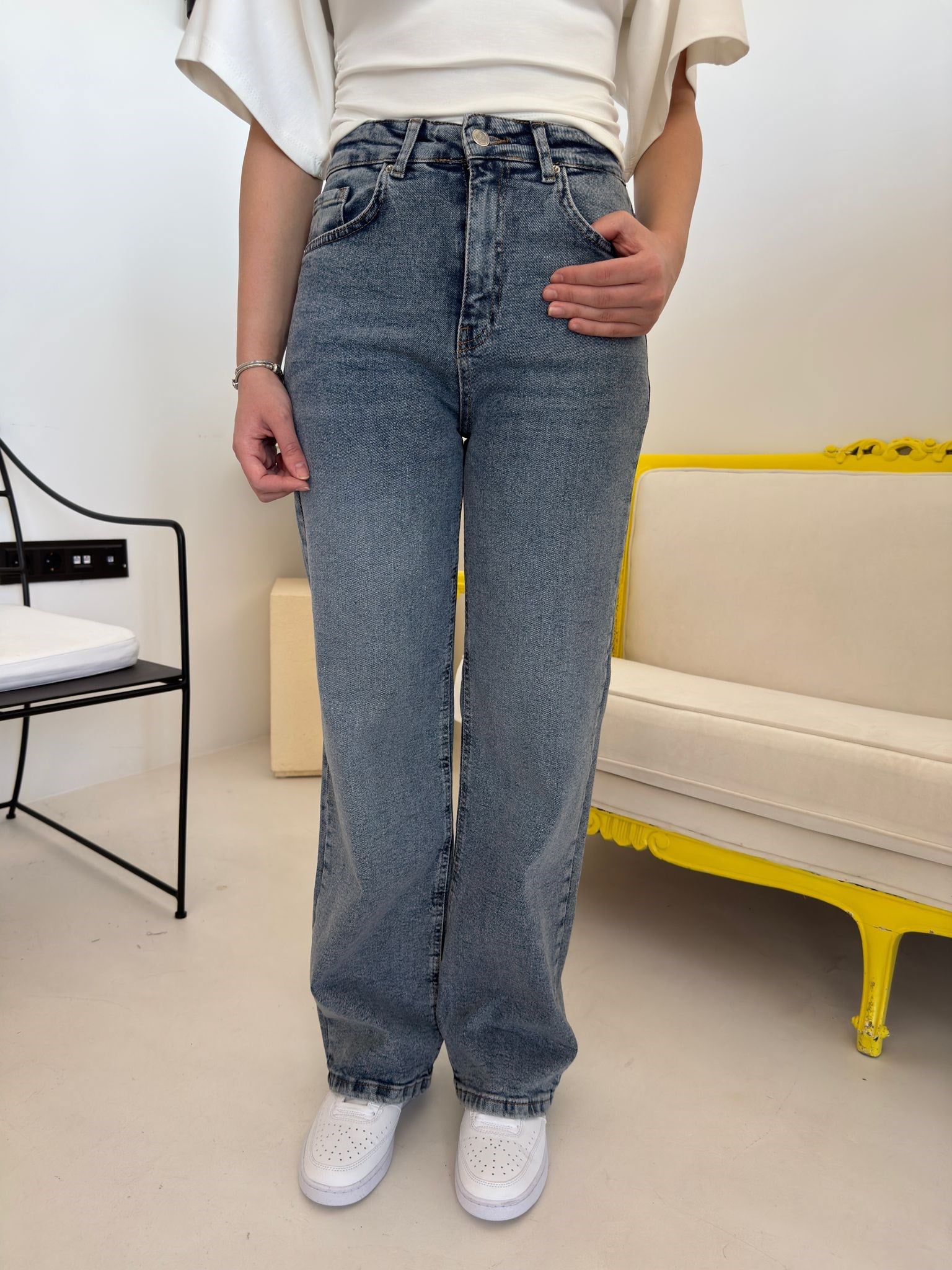 Mavi Big Size Straight Jean