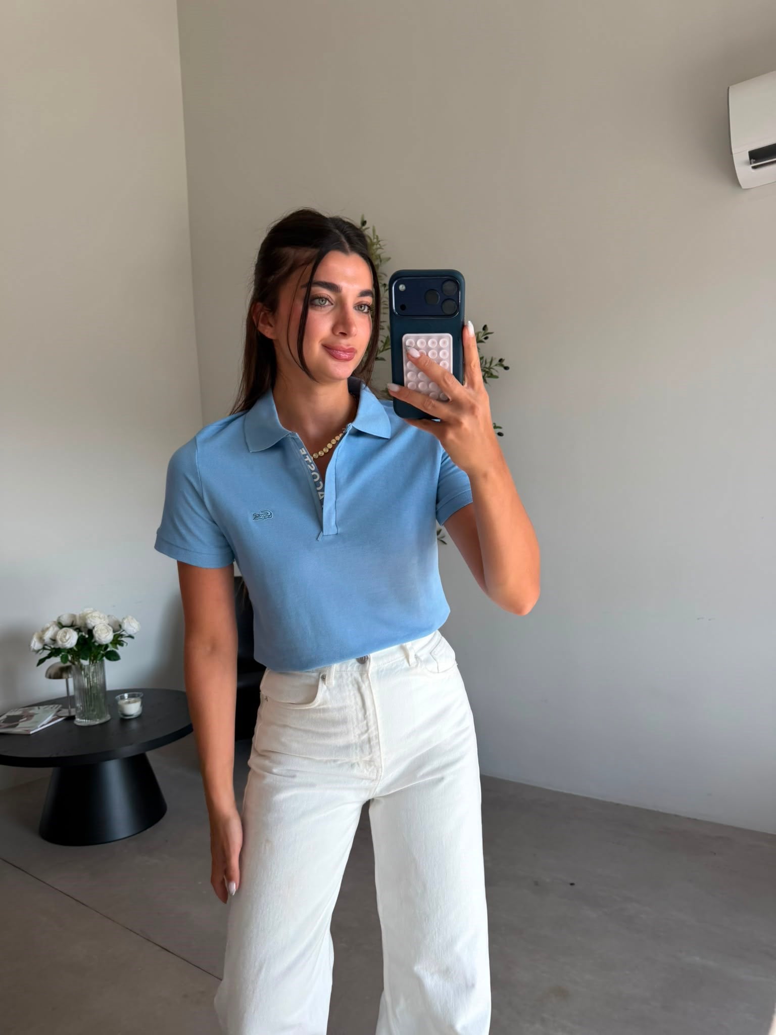 Mavi Polo Yaka Marka Model Tişört