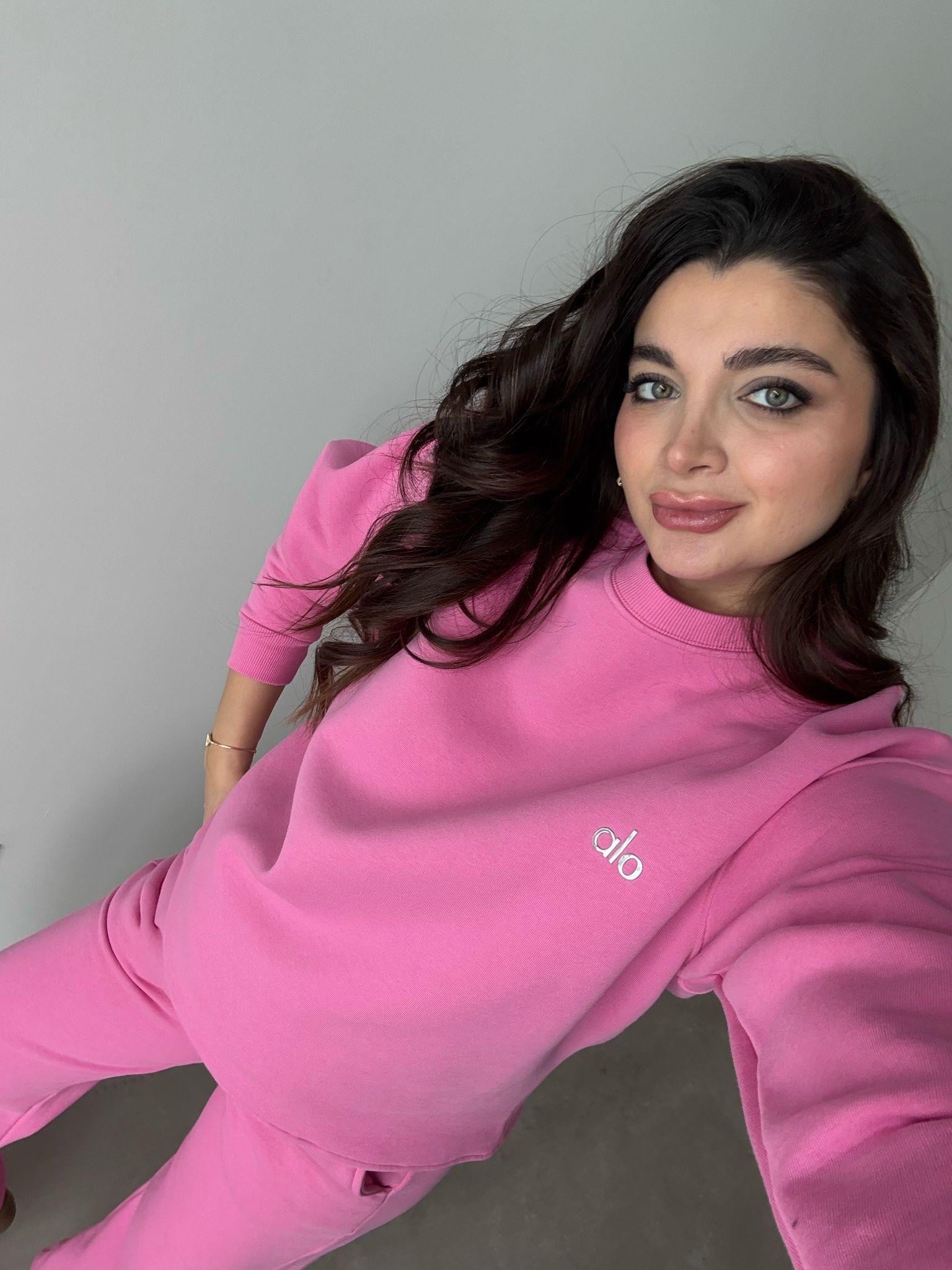 Pembe Bisiklet Yaka Orj Marka Eşofman Takımı