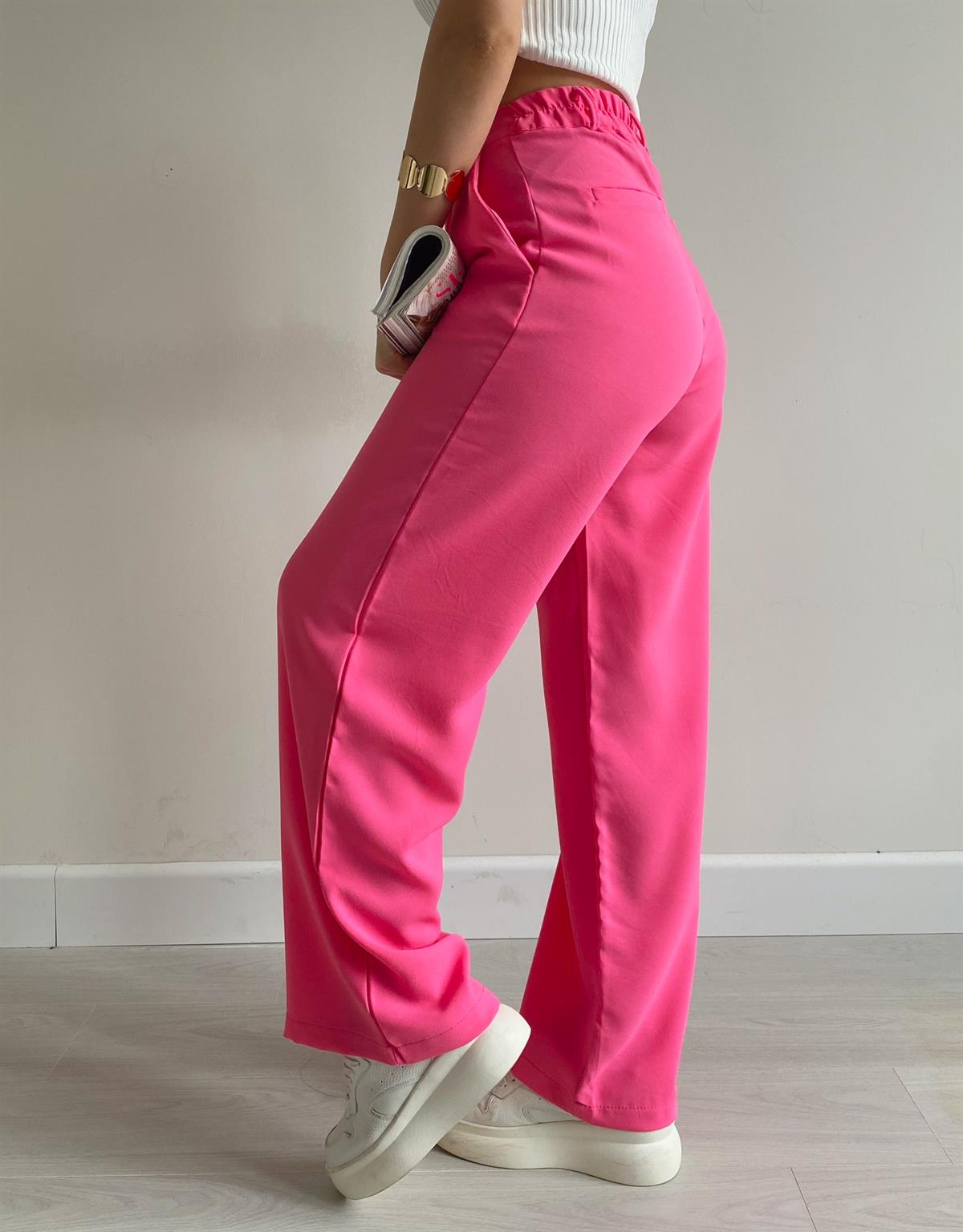 Pembe Bright Palazzo Pantolon