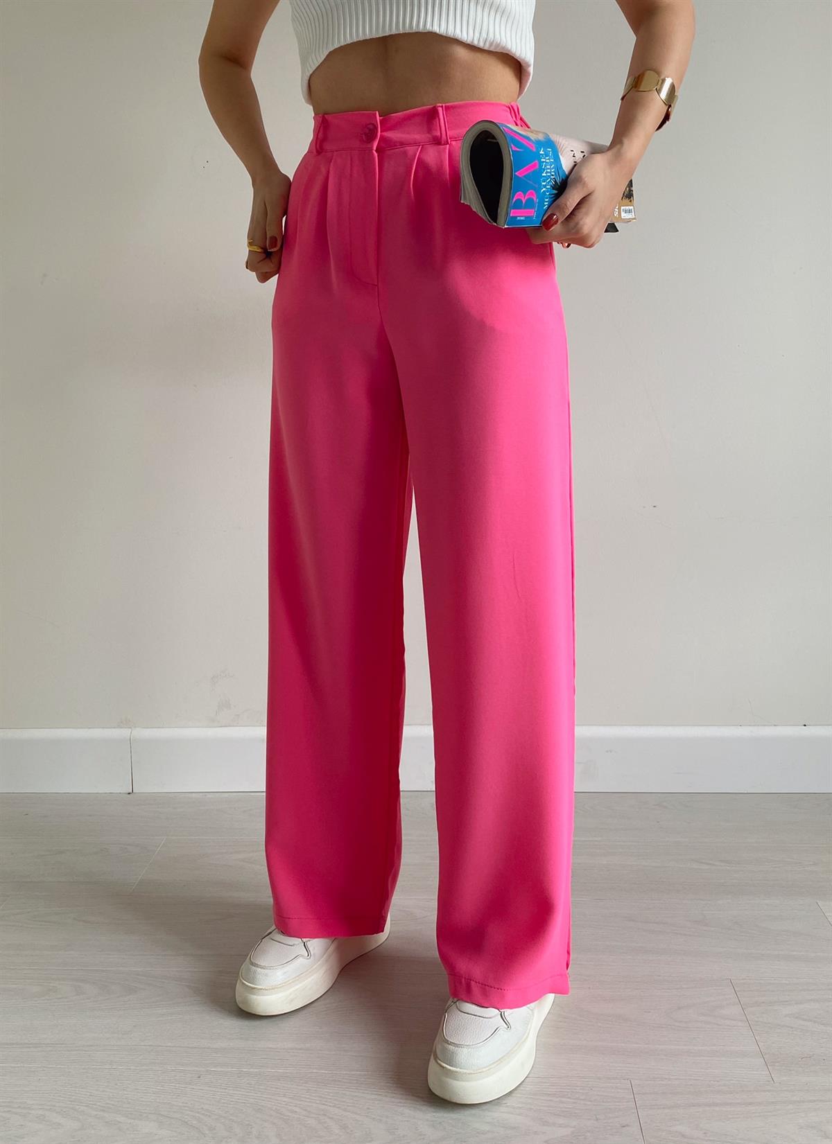 Pembe Bright Palazzo Pantolon