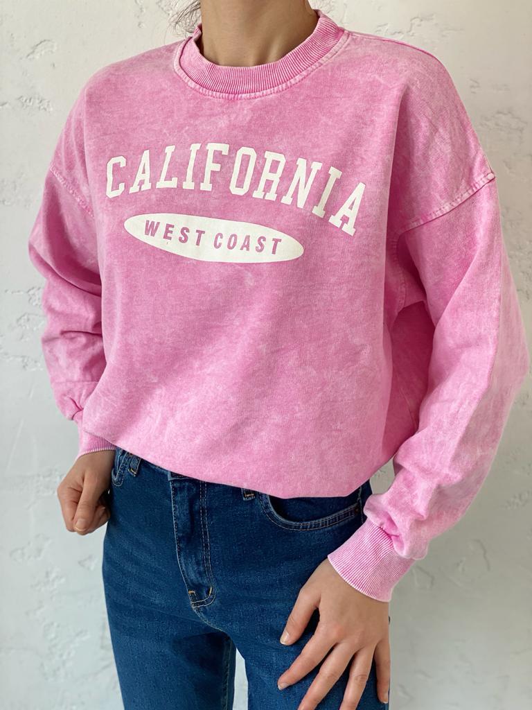 Pembe California Sweat