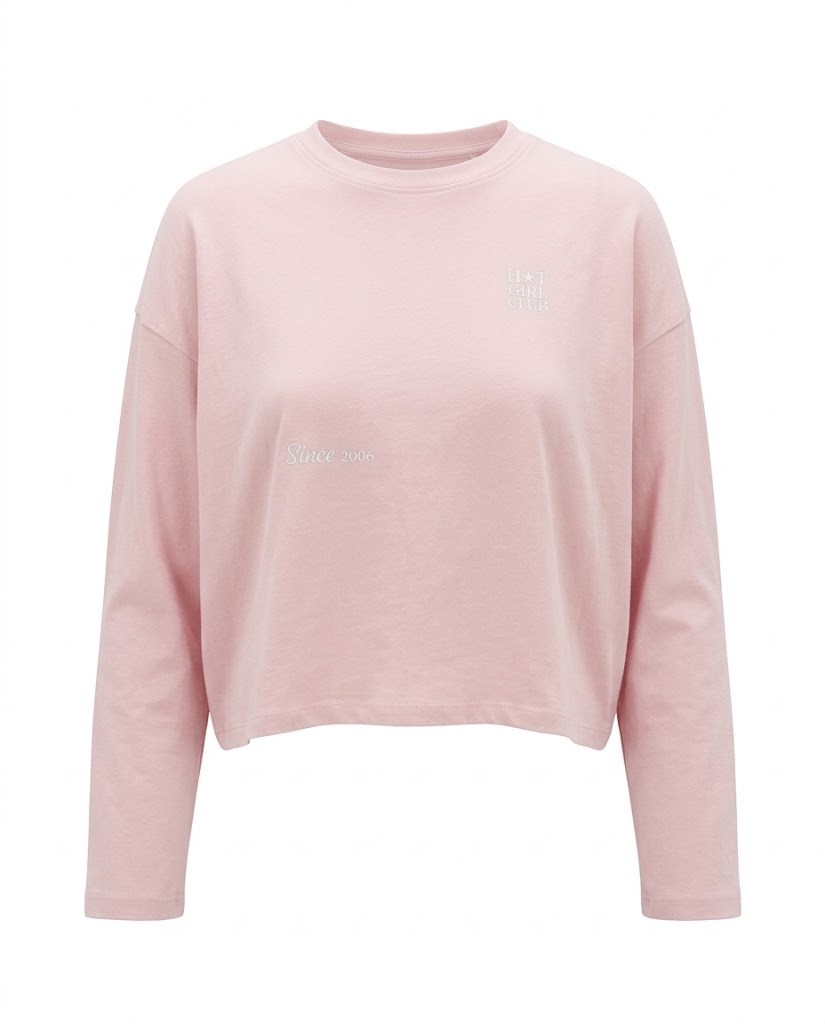Pembe Yazı Detaylı Bluz
